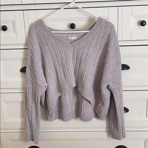 silence and noise sweater